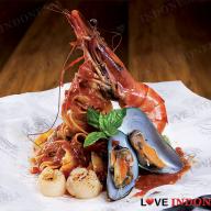 Seafood Wrapped in Cartocio