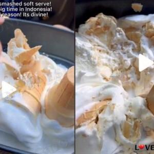 Cara Makan Es Krim Cone ala Milenial Indonesia Viral, Bule di Australia Ketagihan!