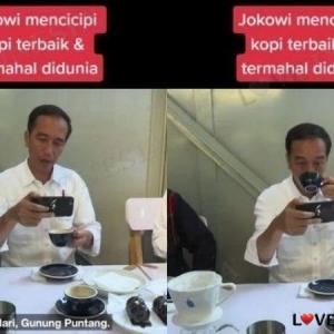 Presiden Jokowi Cicipi Kopi Terbaik Dunia, Ternyata dari Bandung!
